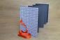 Preview: Blau rotes Leporello "Gustl"